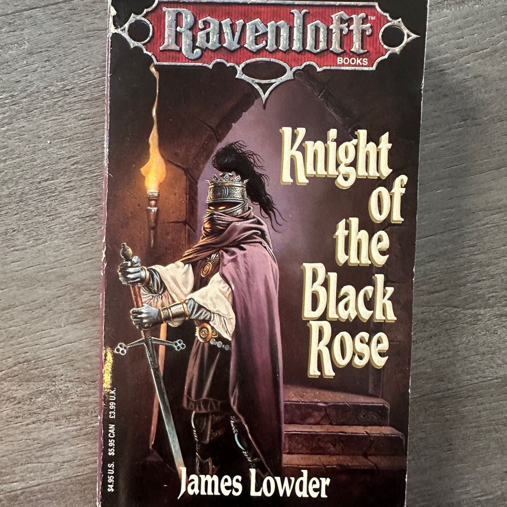 Ravenloft Knight of the Black Rose Book